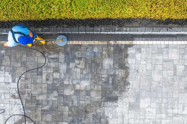 Side Walk Cleaning
